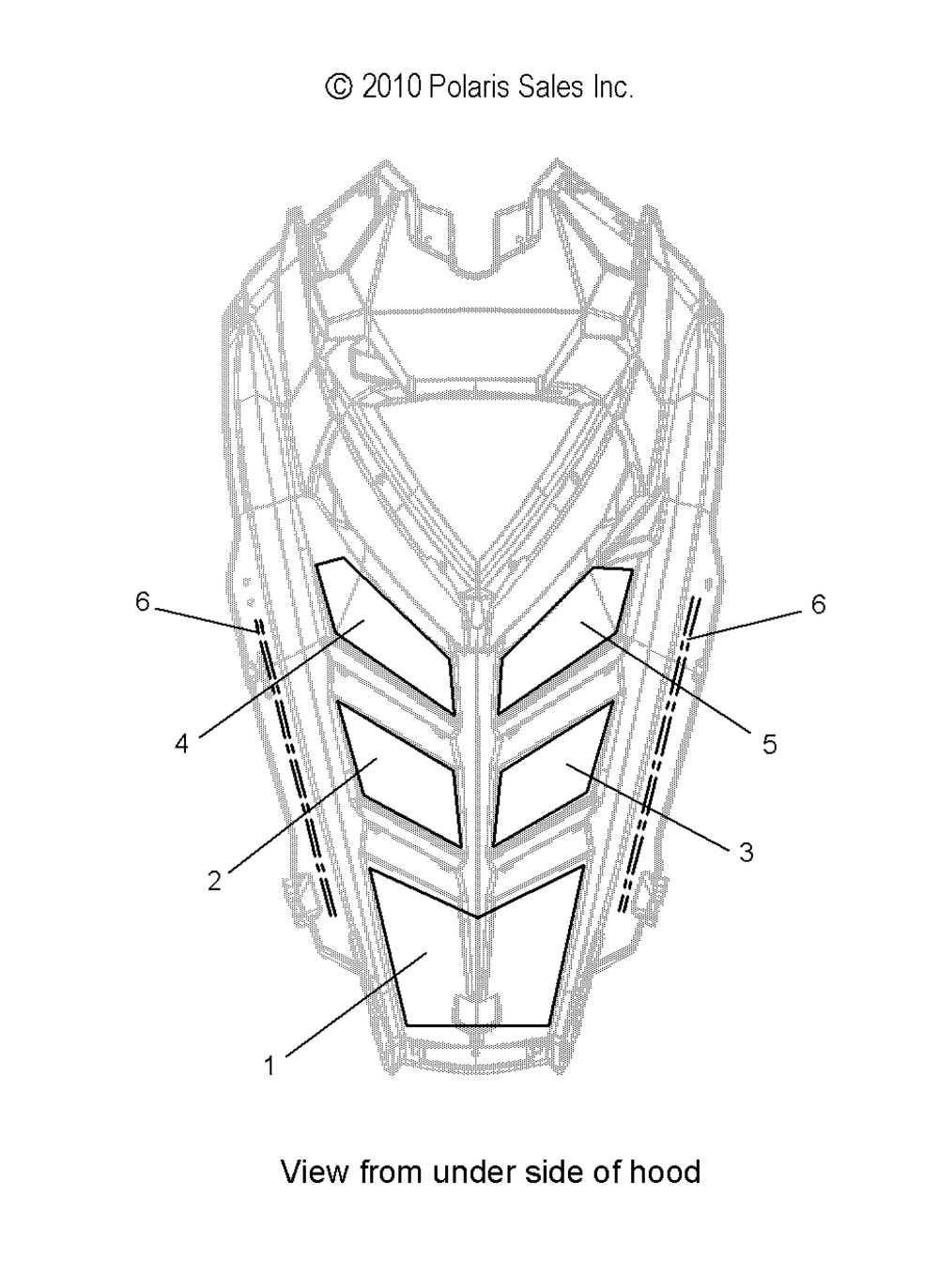 Body hood foam_fiber - s13cm8gsa_gsl_gea