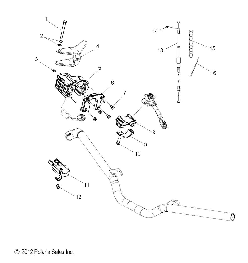 Engine throttle control asm. - s13cm8gsa_gsl_gea