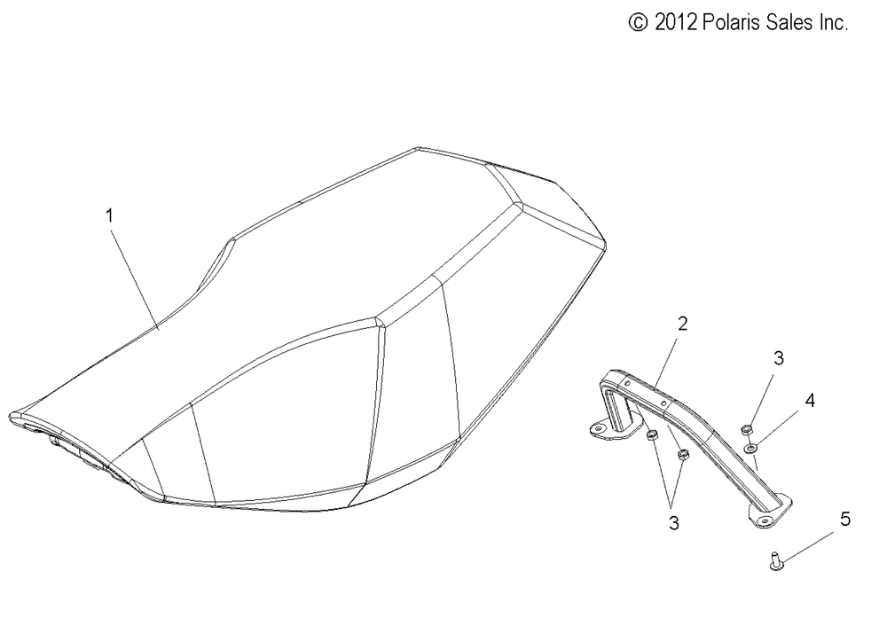 Body seat asm. - s13cm8gsa_gsl_gea