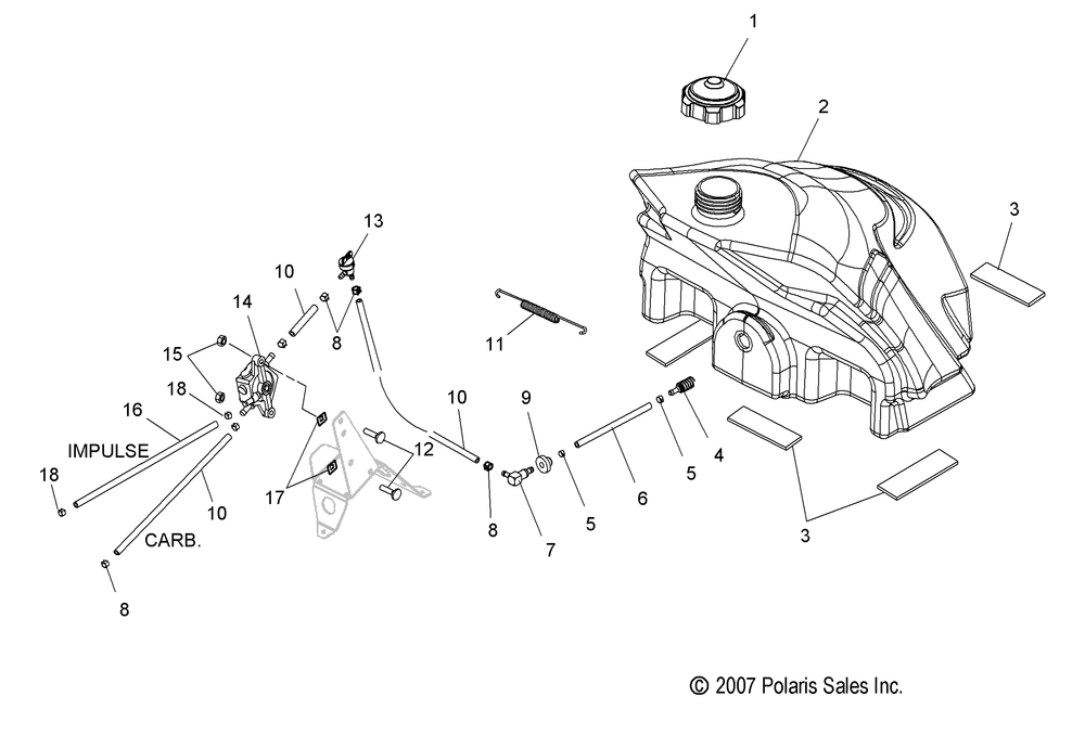 Fuel system fuel tank and fuel pump - s13mx6jsa_jea