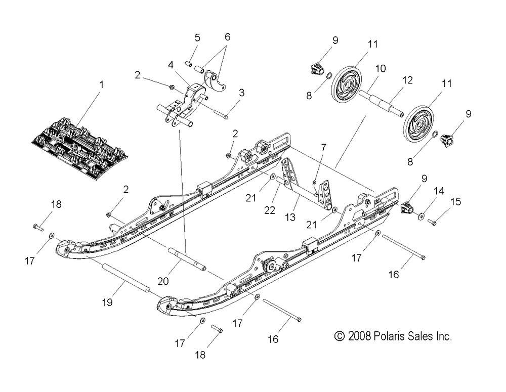 Suspension rear asm. - s13pb5bsa_bsl