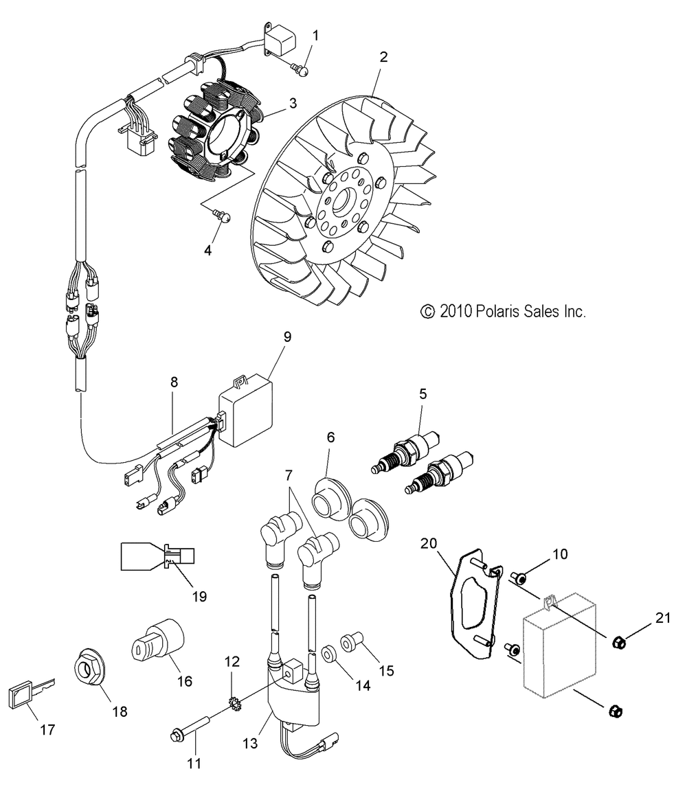 Electrical ignition system and switch - s13pb5bsa_bsl