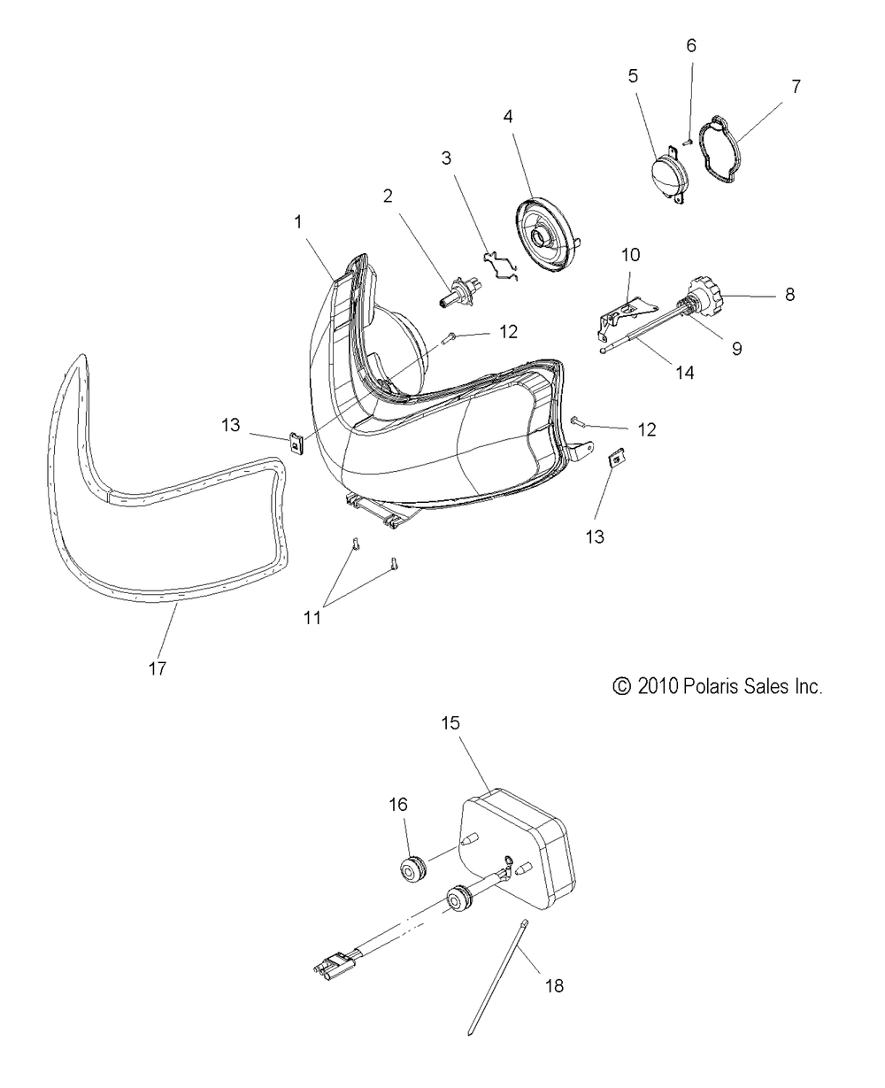 Electrical headlight and taillight - s13pr5bsa_bsl_ps5bsl_bel