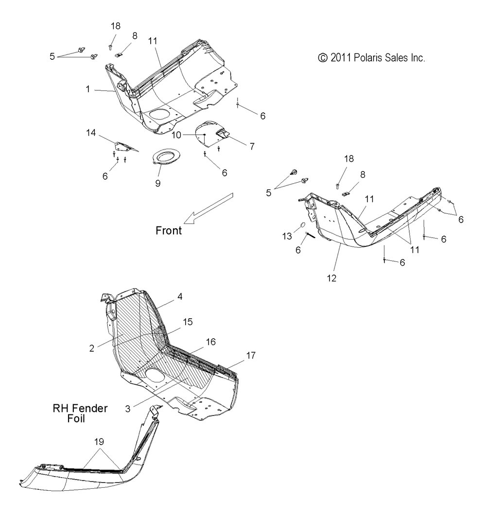 Body fenders - s13pr5bsa_bsl_ps5bsl_bel