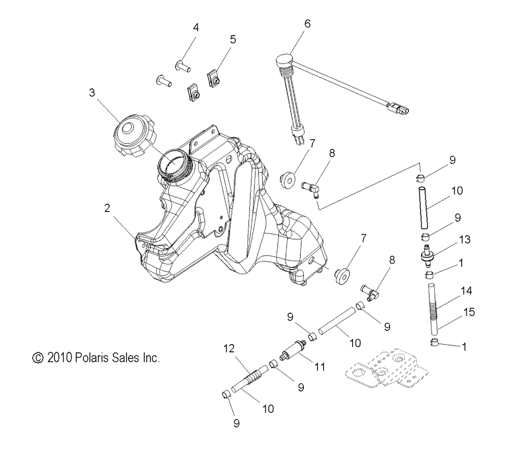 Engine oil tank - s13pr5bsa_bsl_ps5bsl_bel