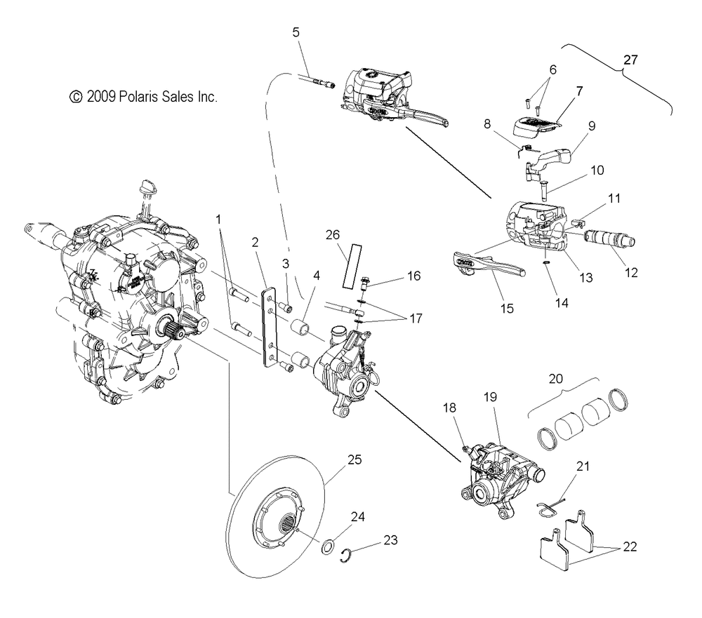 Brakes brake caliper and disc - s13pu6nsl_nel