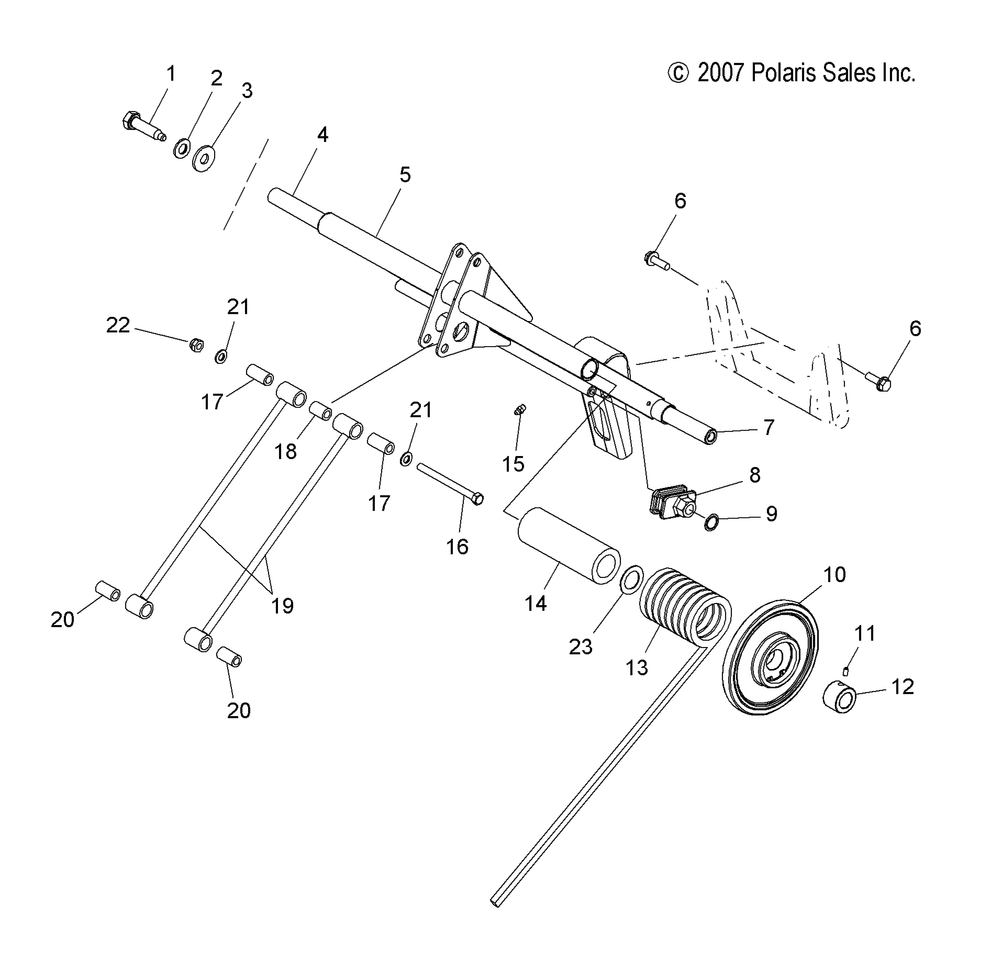 Suspension torque arm rear - s13pu7esl_eel