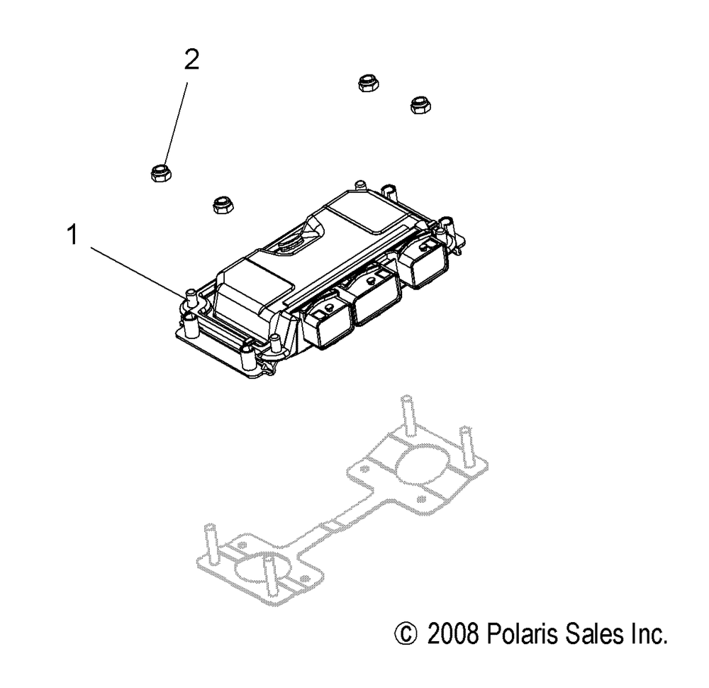 Engine ecu - s13pu7esl_eel