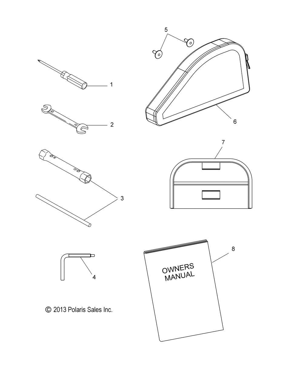 Tools tool kit and owners manual - s15cb5bsa_bsl_bel