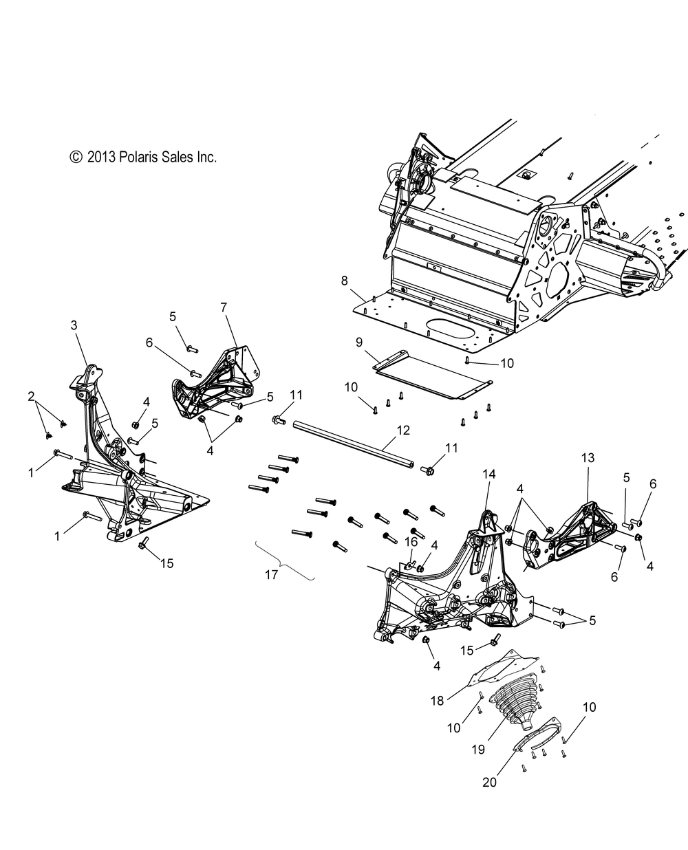 Chassis bulkhead asm. - s15cb5bsa_bsl_bel