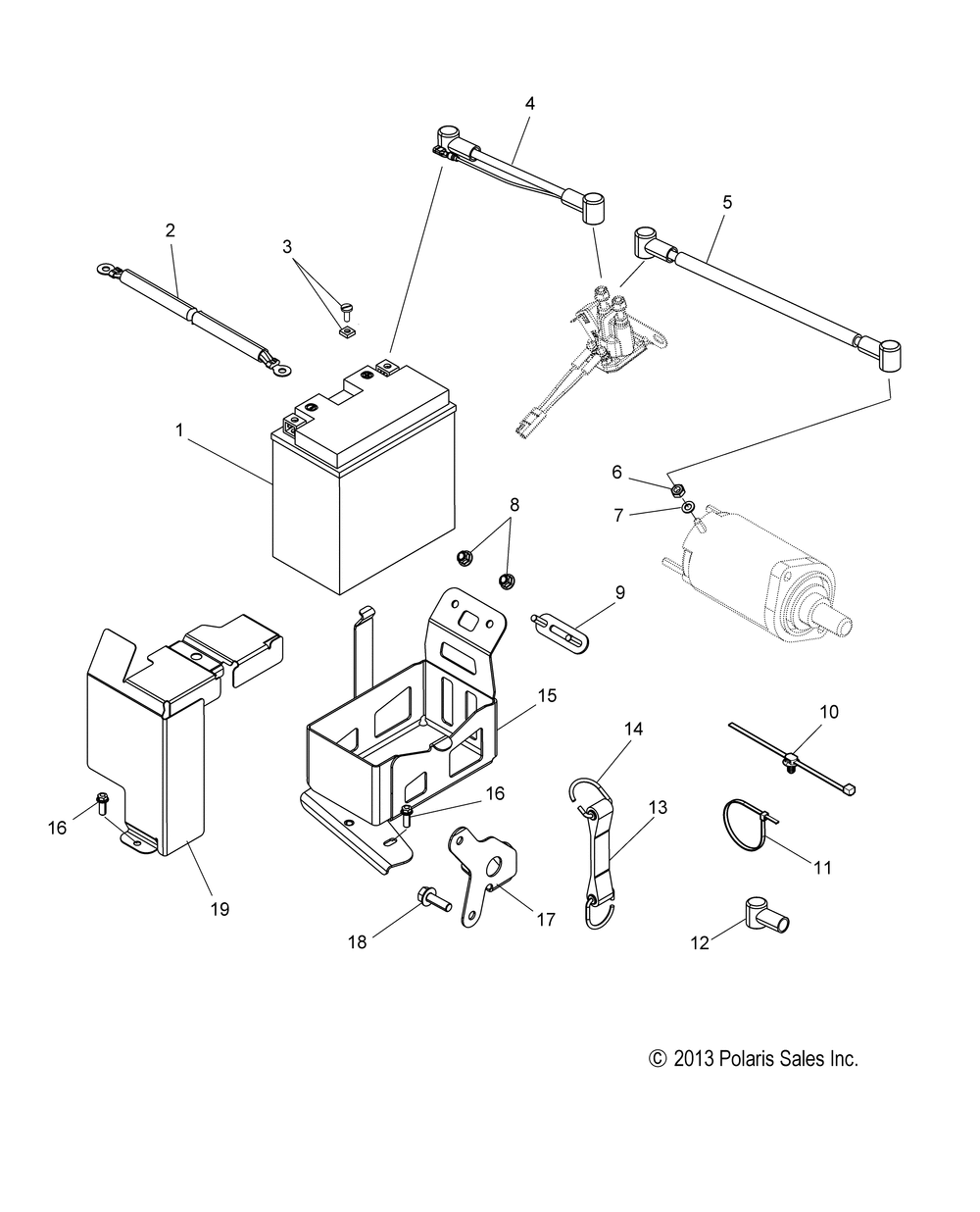 Electrical battery boxasm. - s15cb5bsa_bsl_bel