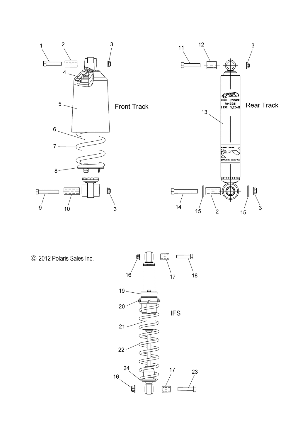 Suspension shocks - s15cb5bsa_bsl_bel