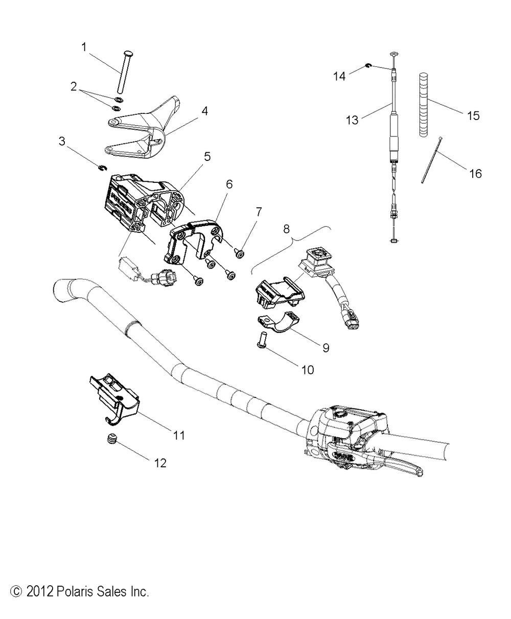 Engine throttle control asm. - s15cb6_cp6 all options