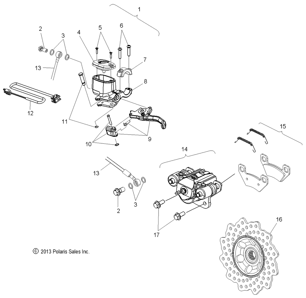 Brakes brake system (le) - s15cc6 all options