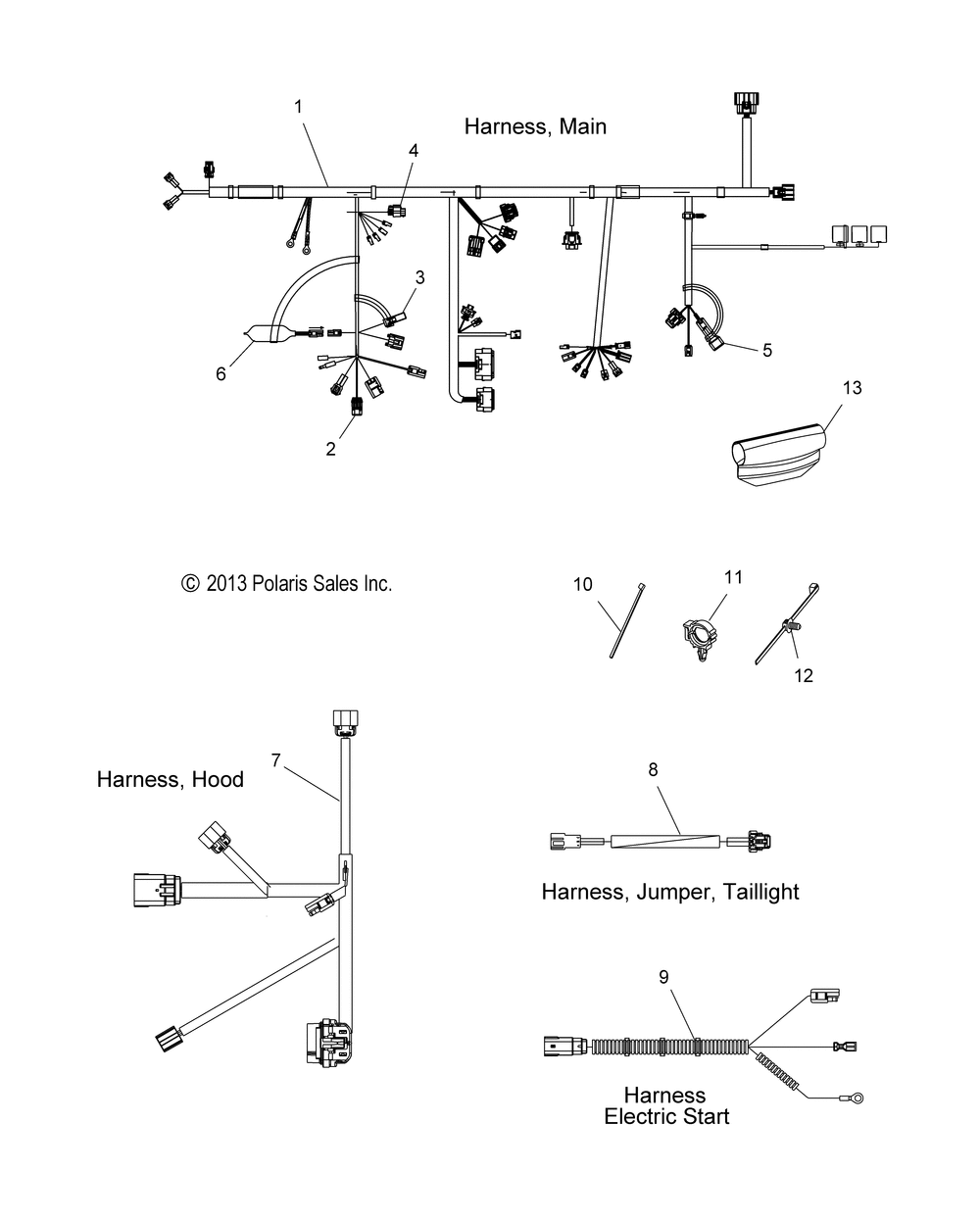 Electrical wire harness - s15cc6_ck6_cm6 all options