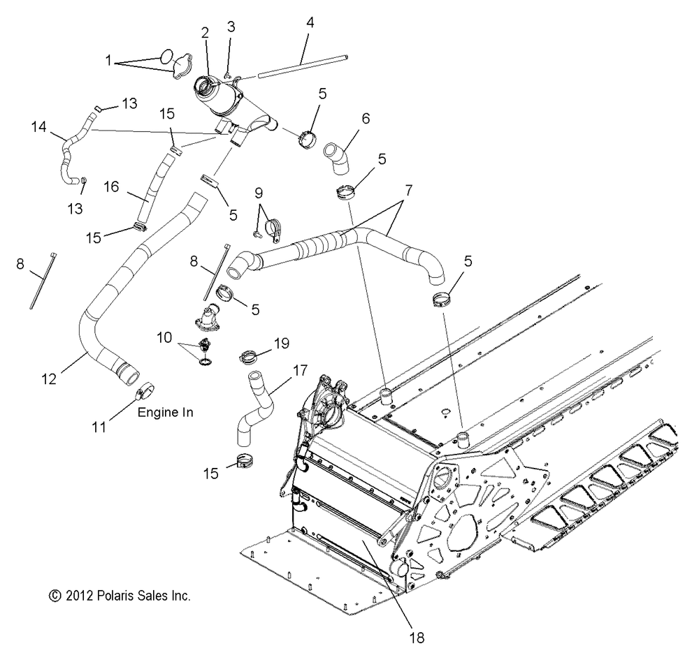 Engine cooling system - s15cc6_ck6_cm6 all options