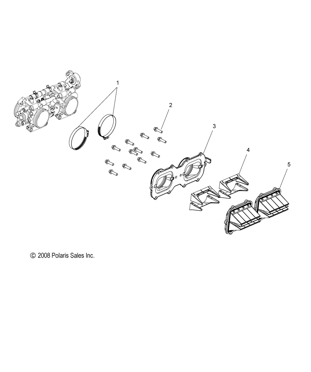 Engine reed valve and throttle body adaptor - s15cg6 all options 49snowcarburetor09600trg]