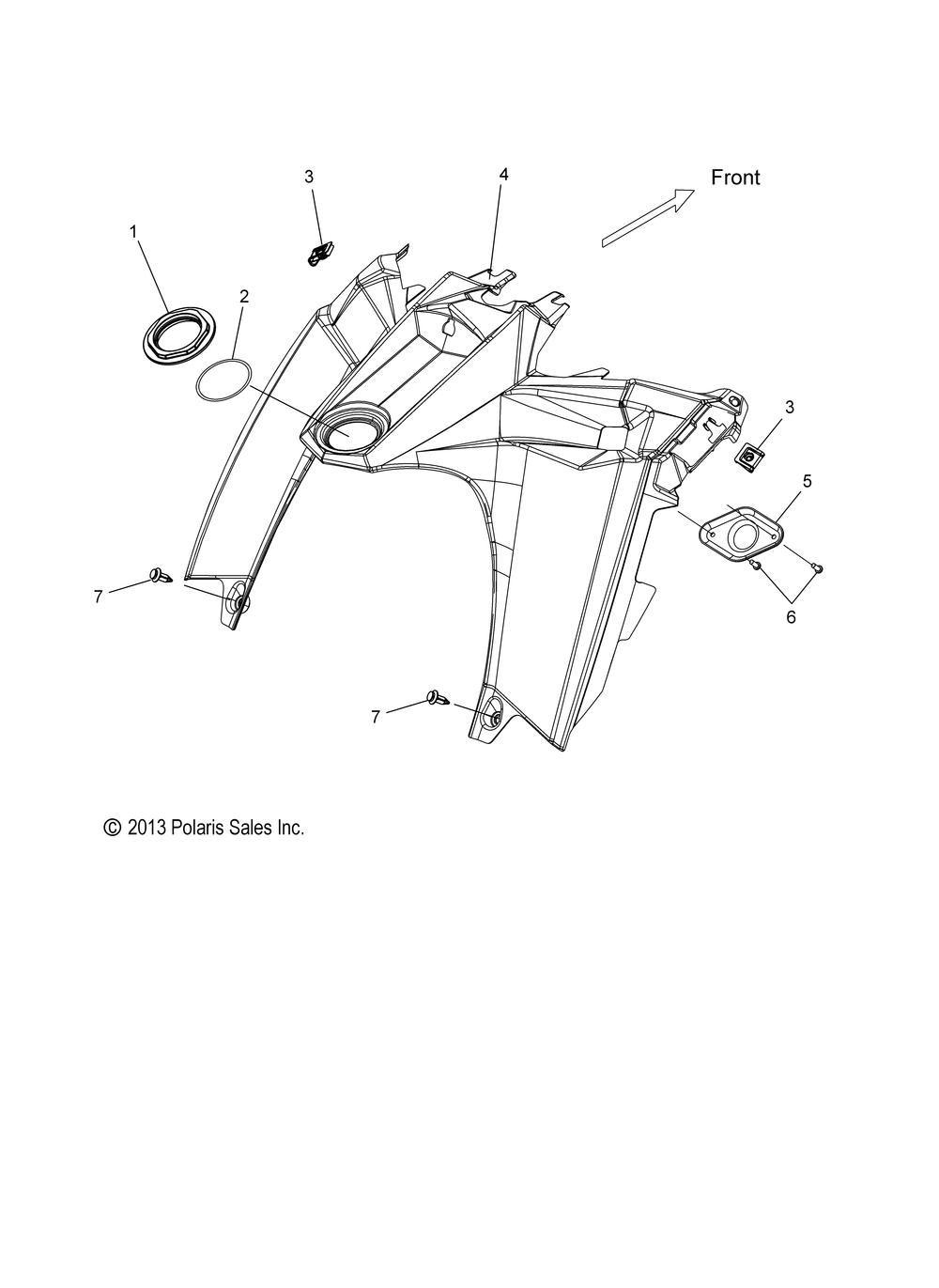 Body console - s15cj5bsl_bel