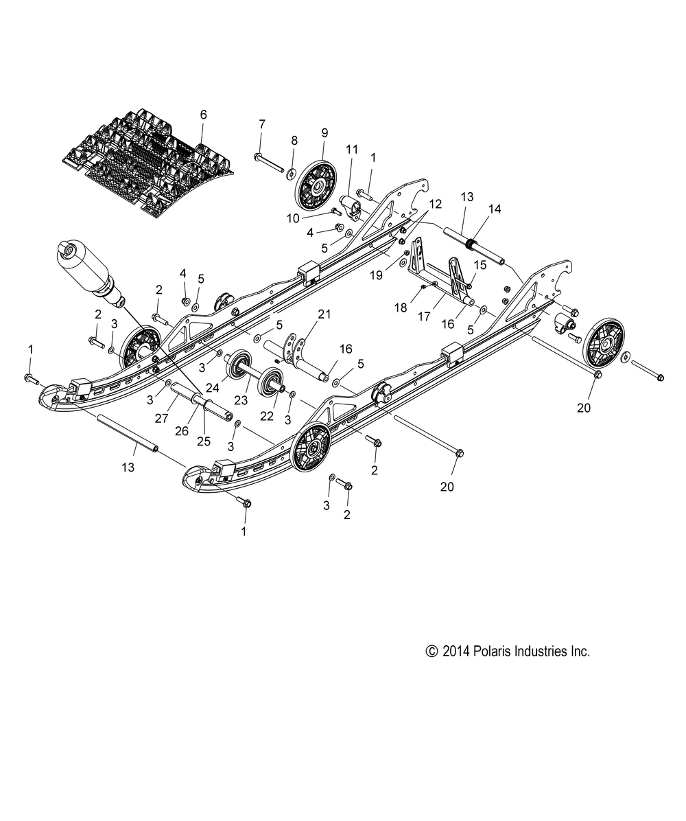 Suspension rear and track - s15cj5bsl_bel