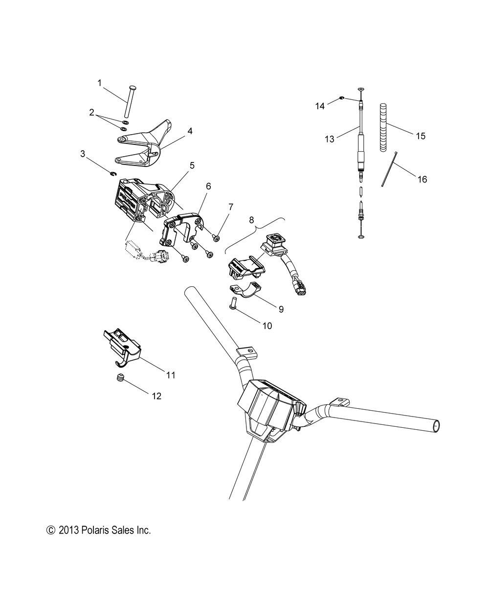 Engine throttle control asm. - s15cs6gsl_gel