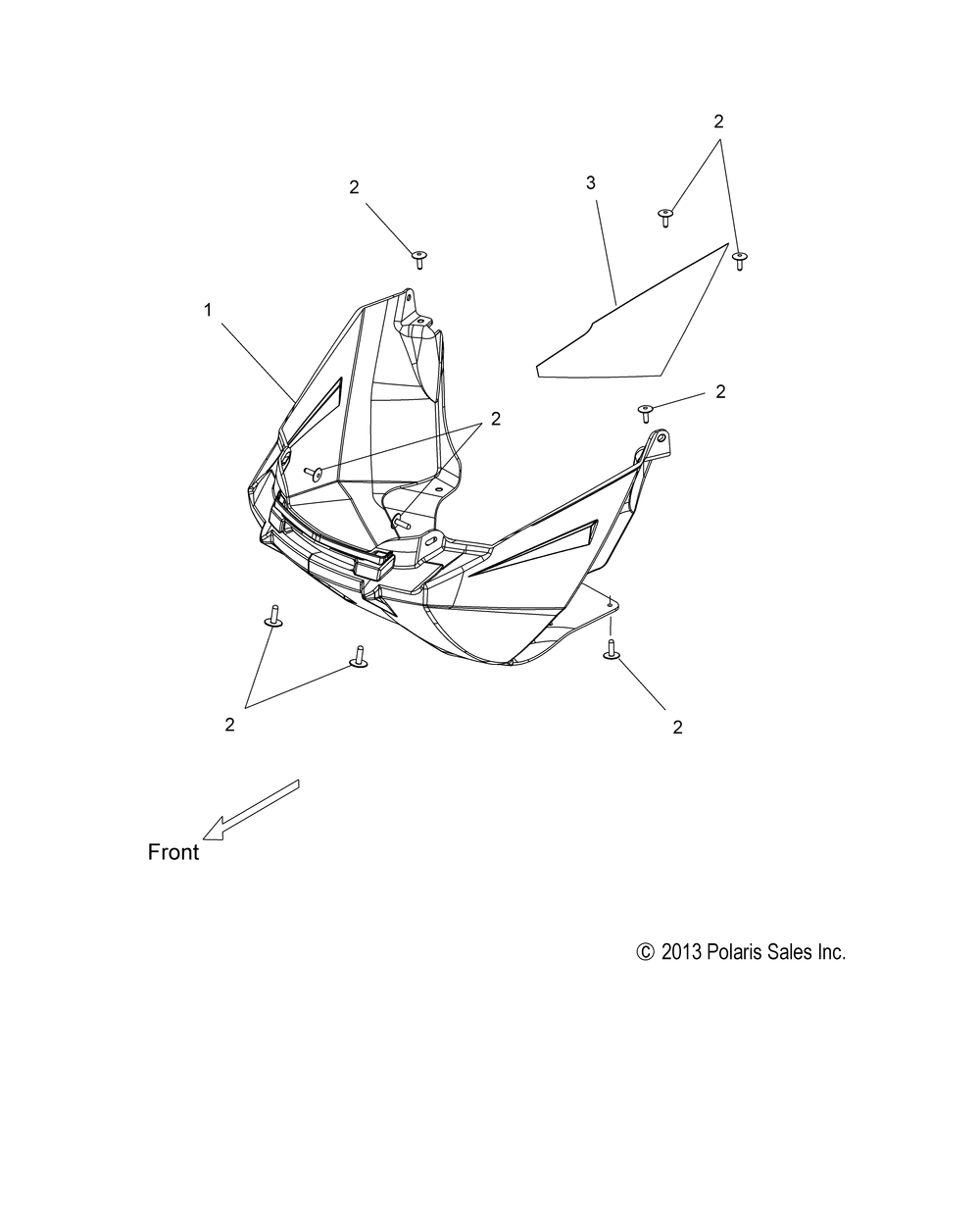 Body nosepan asm. - s15ct5bel_bsl_bsm