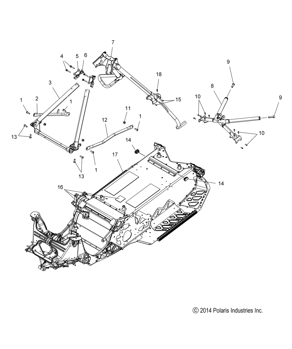 Chassis chassis asm. and over structure - s15df6pel