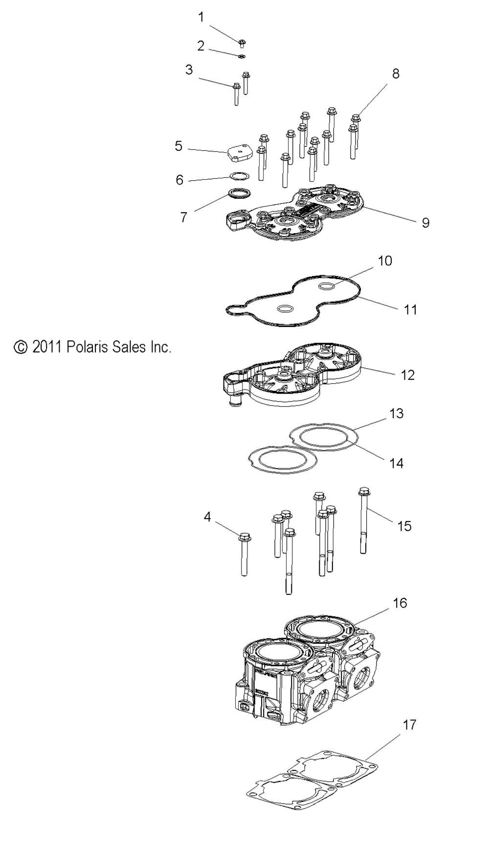 Engine cylinder - s15mx6jsa_jea