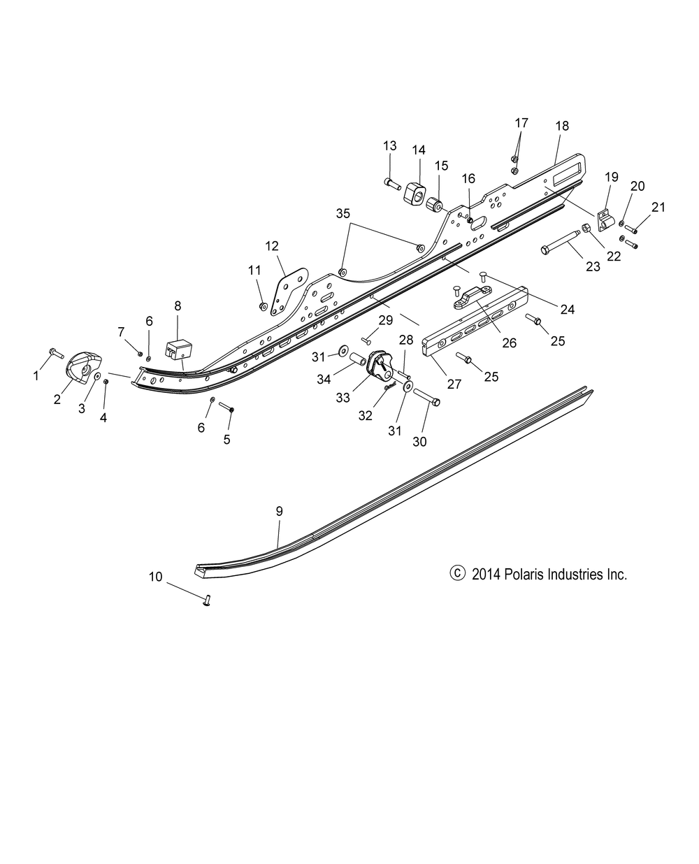 Suspension rail mounting - s15mx6jsa_jea