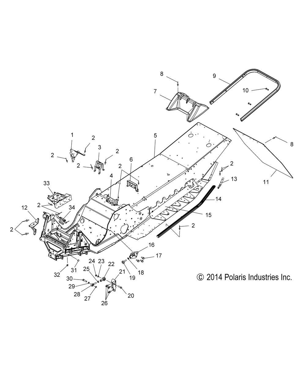 Chassis asm. - s15mx6jsa_jea