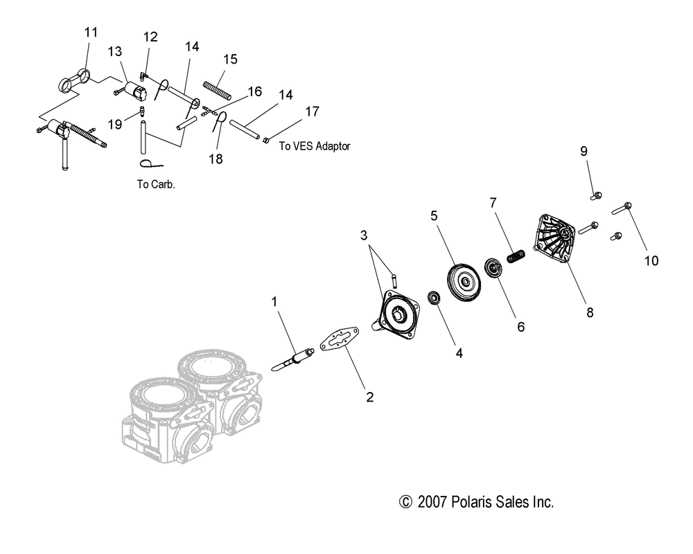 Engine exhaust valves and solenoid - s15mx6jsa_jea