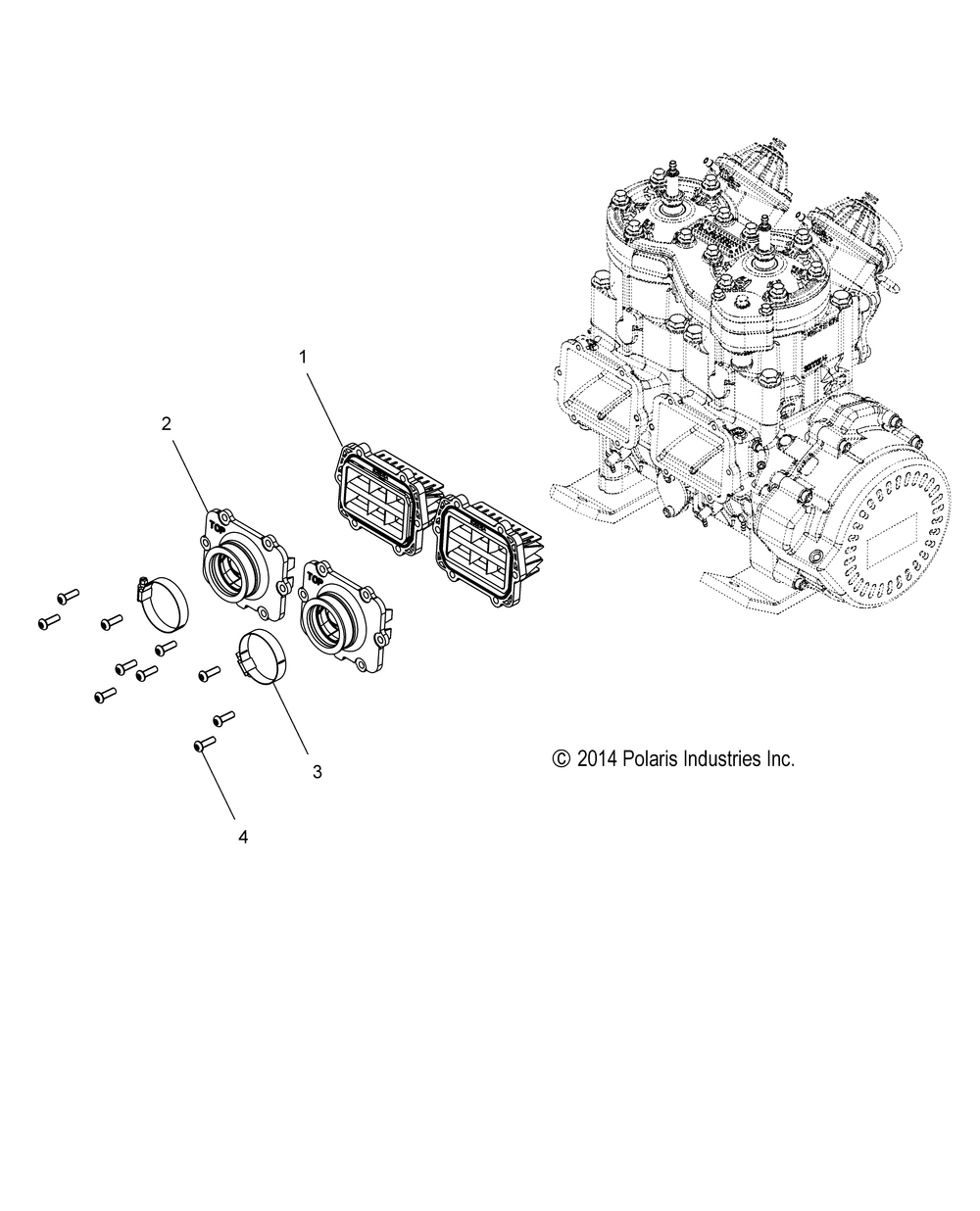 Engine reed valve and carb. adaptor - s15mx6jsa_jea
