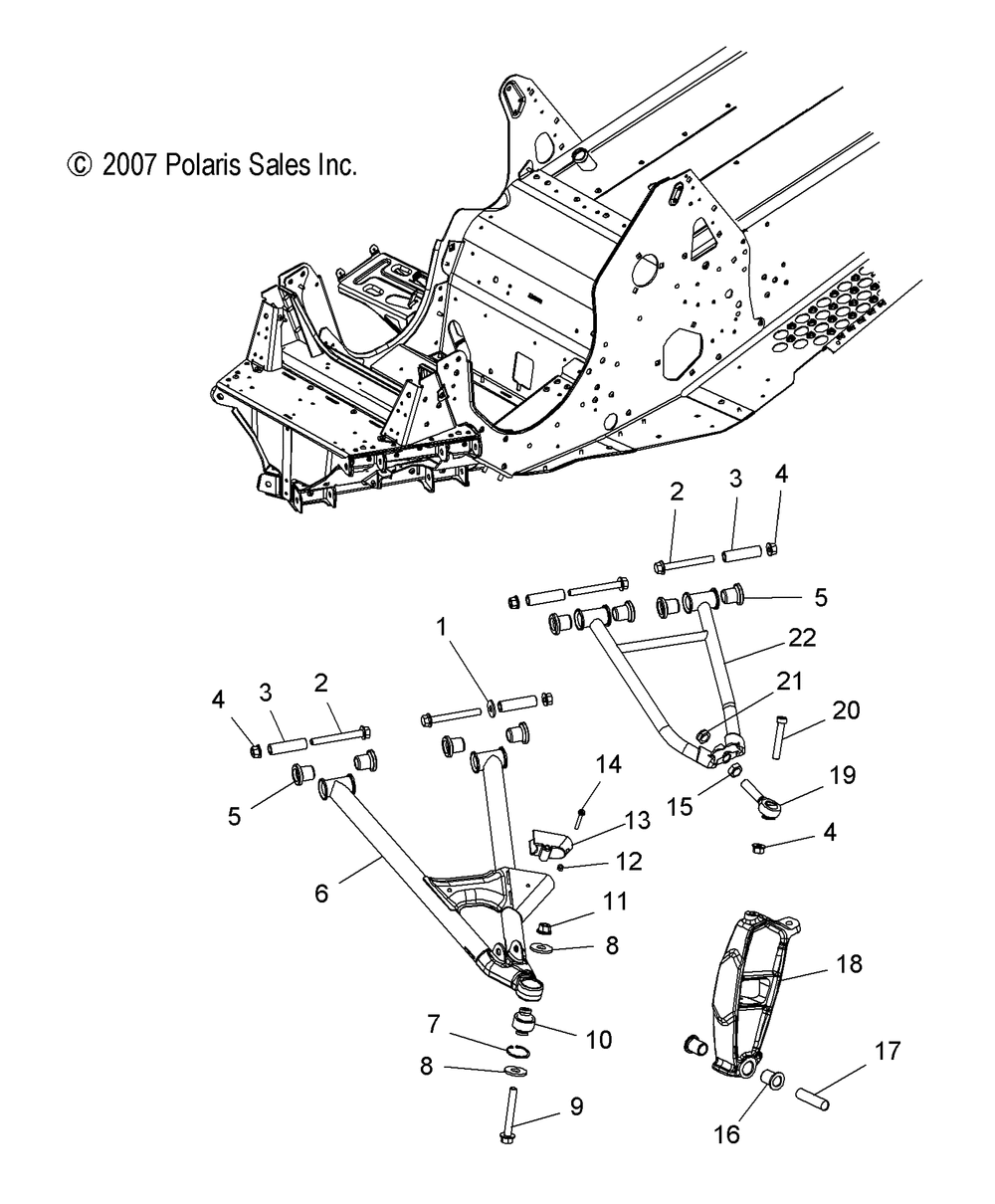 Suspension front asm. - s15pt6hsl_hel