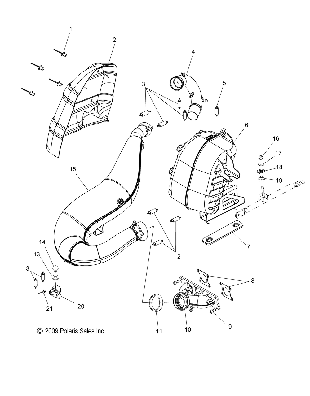 Engine exhaust - s15pu6nsl_nel