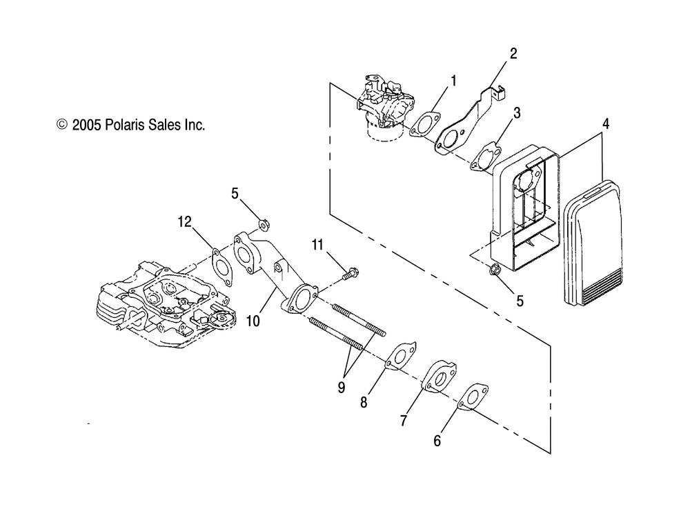 Engine air intake system - s15wb1asa_aea