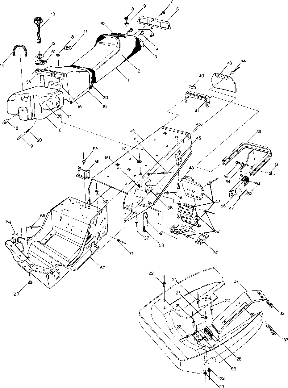 Chassis and seat sport