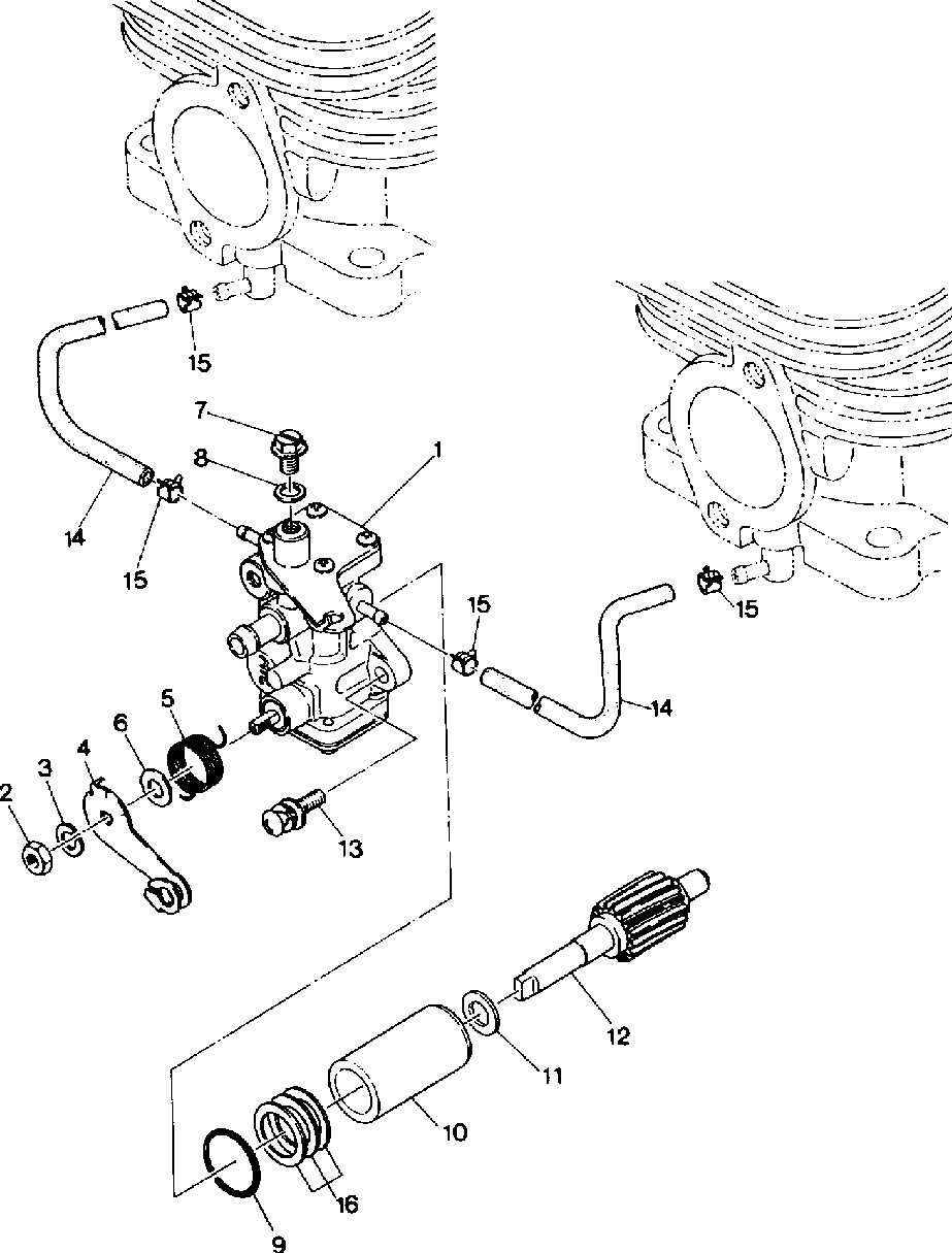 Oil pump supertrak