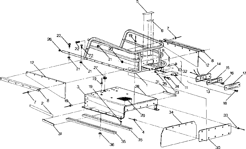 Rack and tunnel extension supertrak