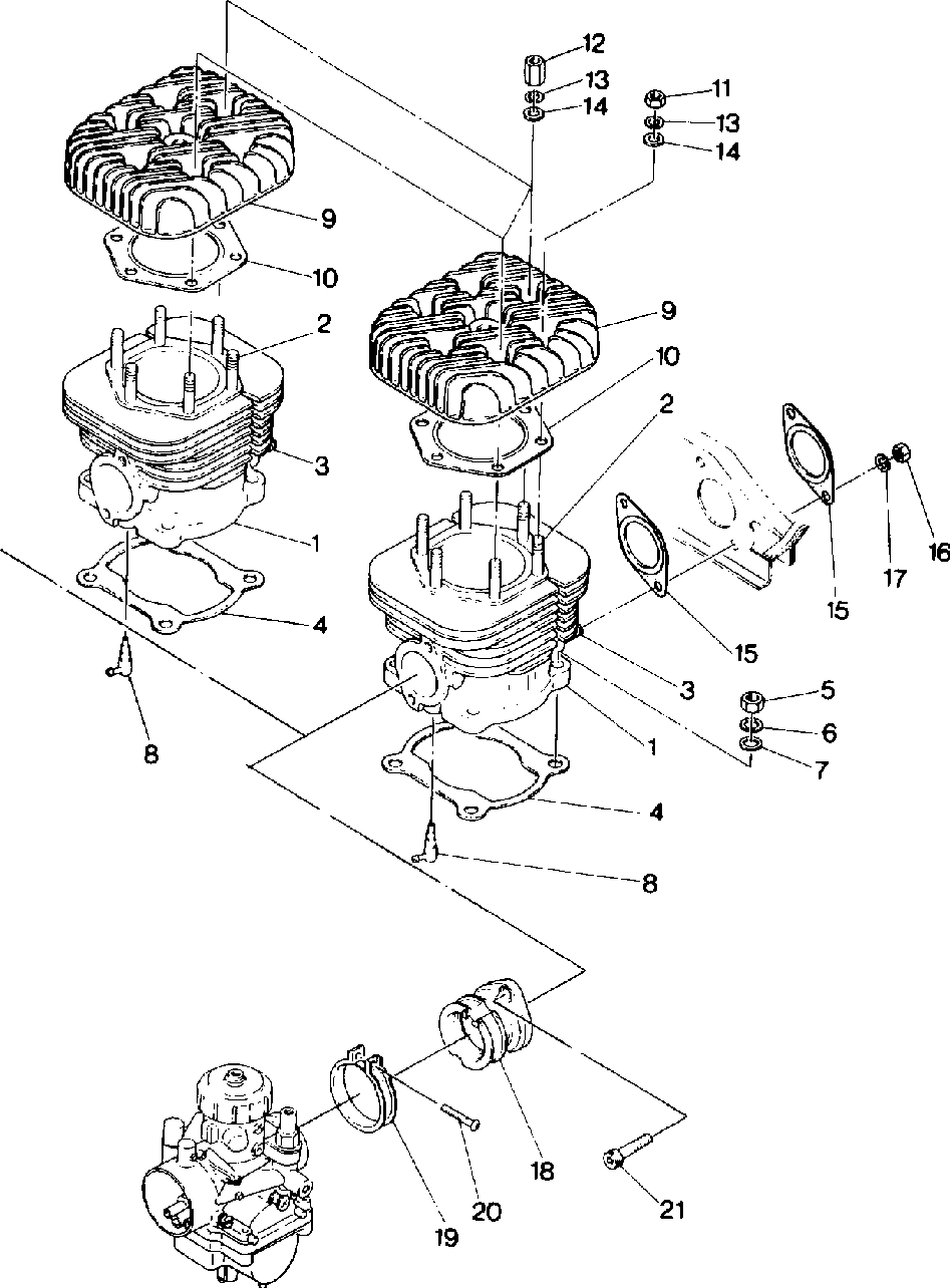 Cylinder supertrak