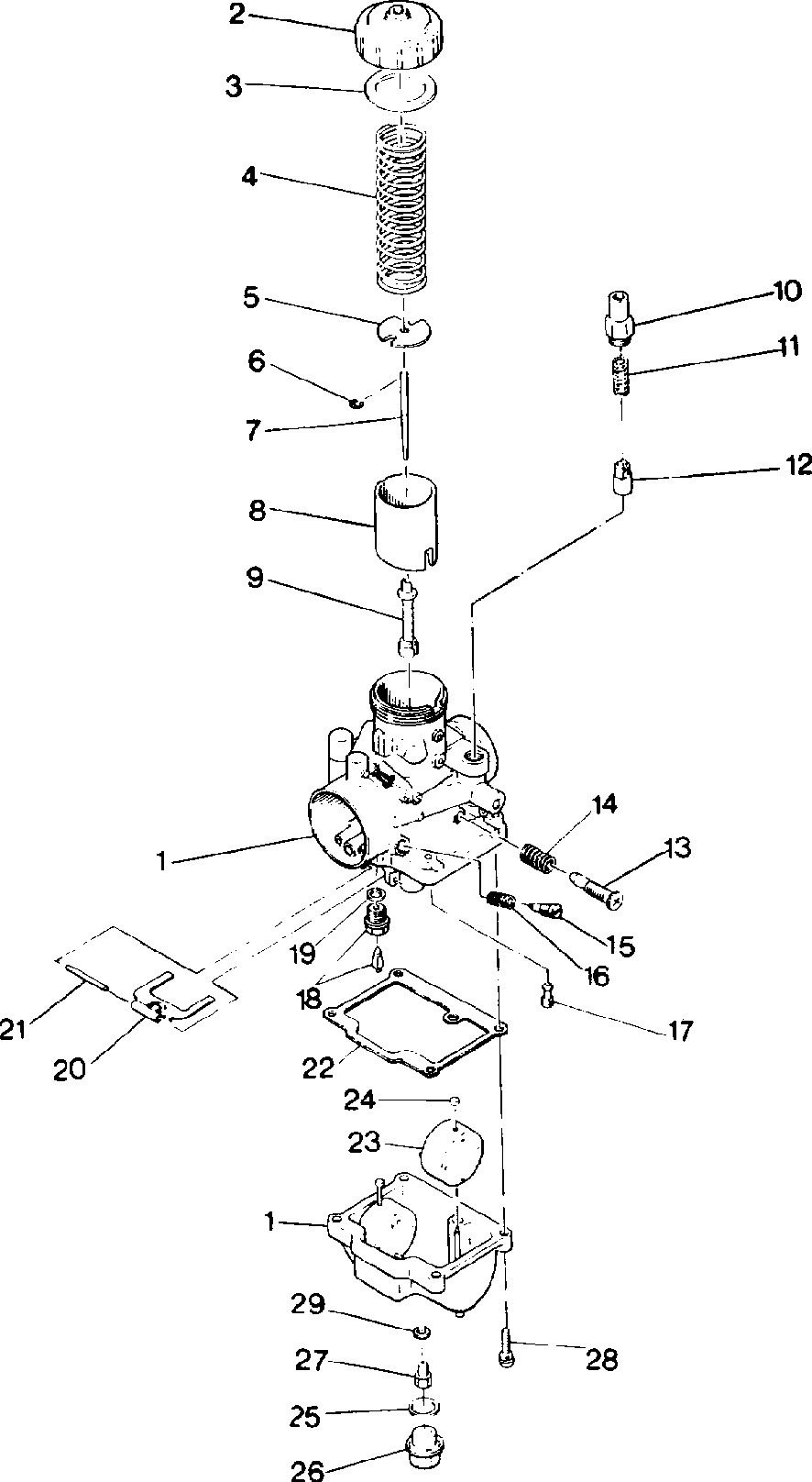 Carburetor supertrak