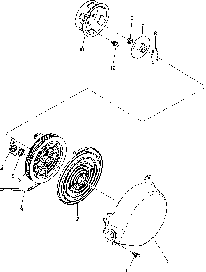 Recoil starter 650 rxl