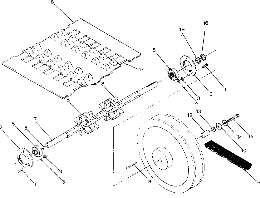 Drive train indy lite and star lite