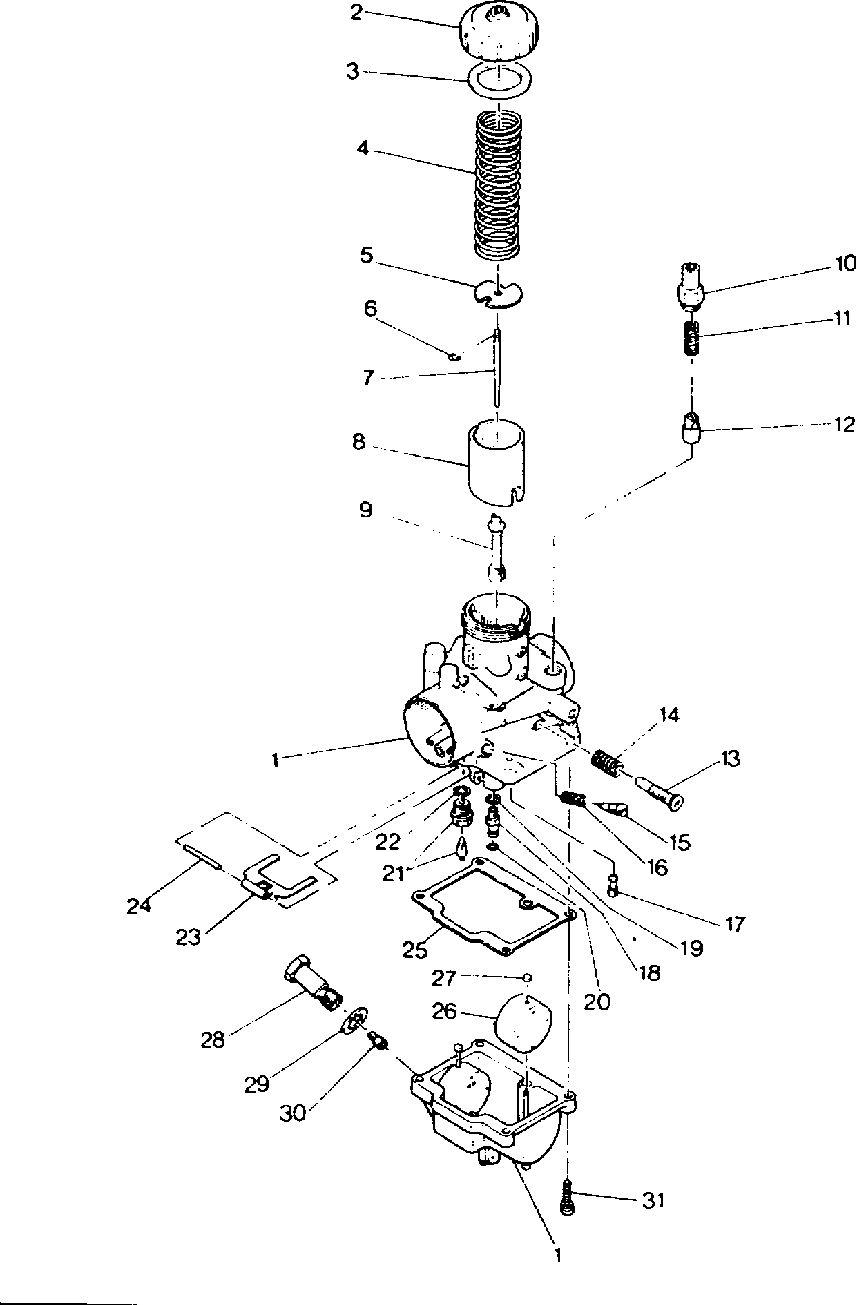 Carburetor indy lite