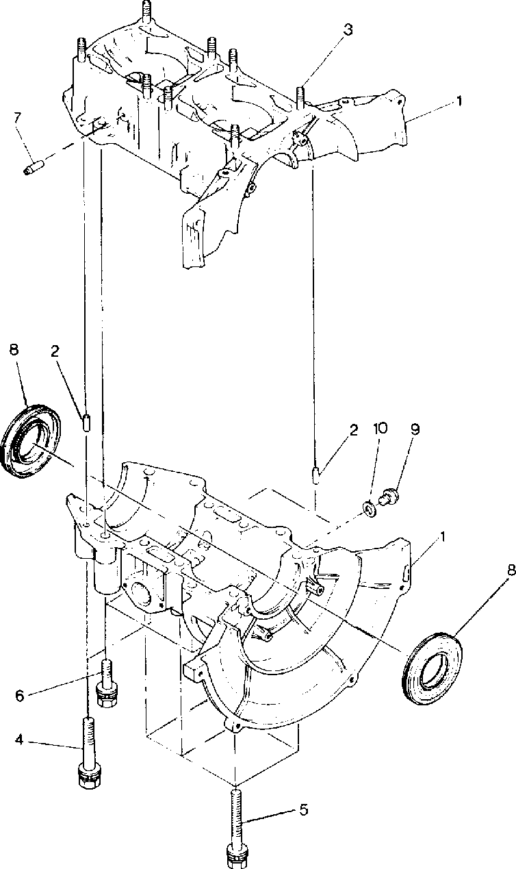 Crankcase indy lite