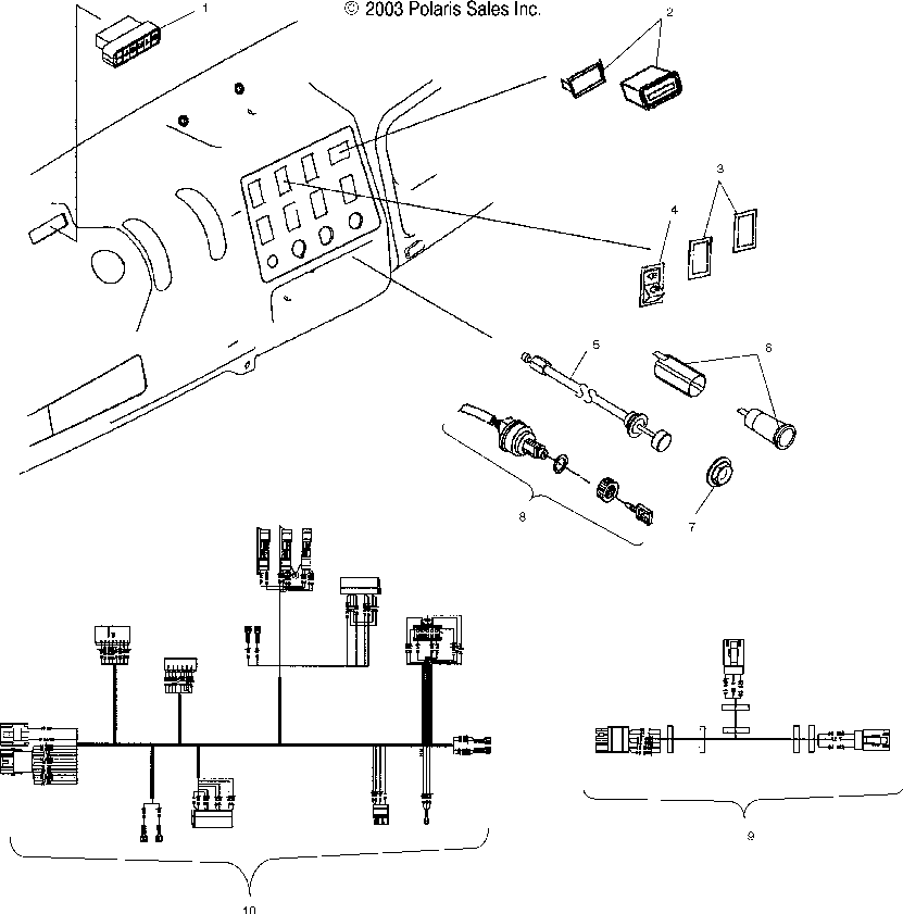 Dash instruments and controls- a04rb63aa