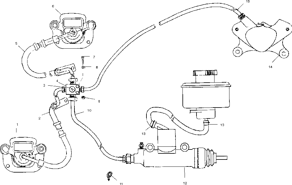 Brake lines - a99rf50aa