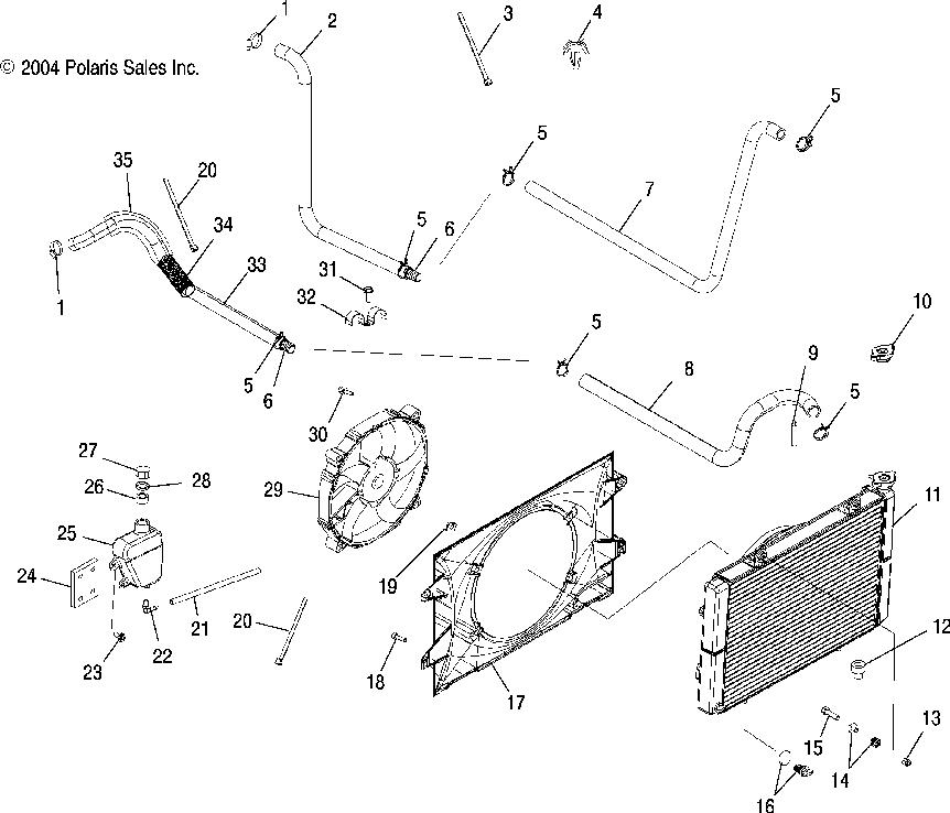 Cooling system - r05rd68aa_ab