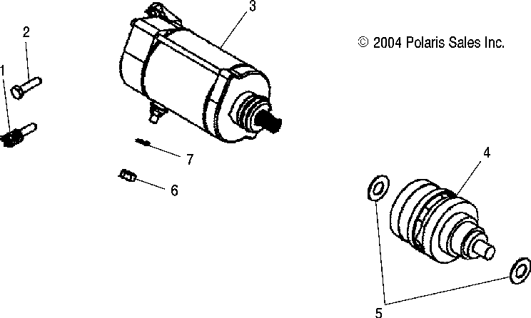 Starting motor - r05rd68aa_ab