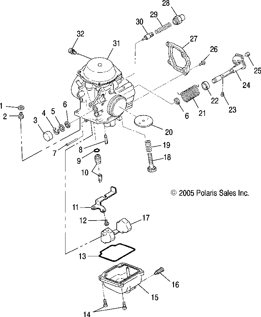 Engine carburetor - r07rb50aa_rh50aa