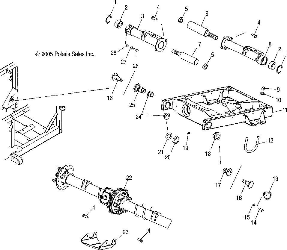 Swing arm - r07rf68ad_af