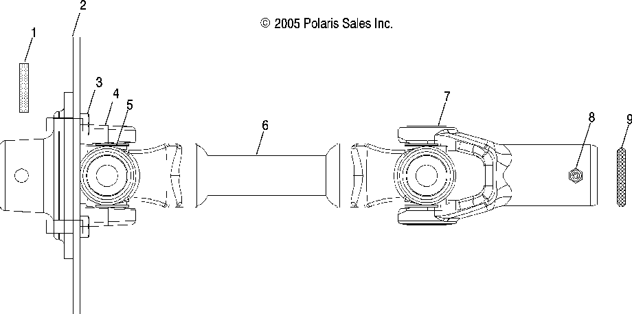 Shaft prop rear - r07rf68ad_af